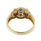Bague 63 Bague vintage nœud en or jaune 18 ct, saphir et diamants 58 Facettes 27454
