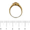 Bague 63 Bague vintage nœud en or jaune 18 ct, saphir et diamants 58 Facettes 27454