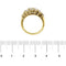 Bague 52 Bague rivière - Bague en or jaune 18 ct et diamants 2,24 ct 58 Facettes 27730