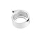 Bague 56 Bague bandeau en or blanc 18 ct et diamants 58 Facettes 20844