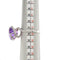 Bague Bague - Améthyste et diamants en or blanc 18 ct 58 Facettes 29850