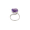 Bague Bague - Améthyste et diamants en or blanc 18 ct 58 Facettes 29850