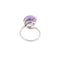 Bague Bague - Améthyste et diamants en or blanc 18 ct 58 Facettes 29850