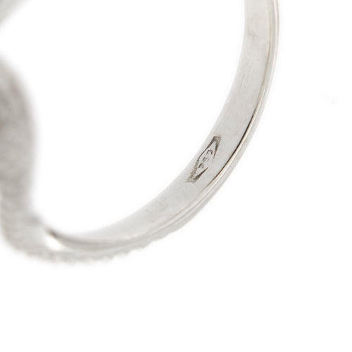 Bague Bague - Améthyste et diamants en or blanc 18 ct 58 Facettes 29850