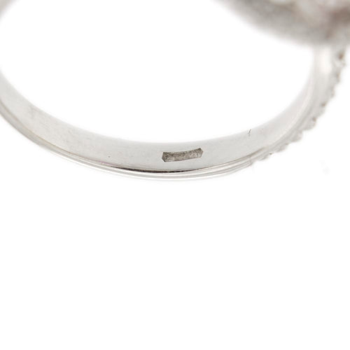 Bague Bague - Améthyste et diamants en or blanc 18 ct 58 Facettes 29850