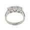 Bague 68 Bague trilogy - Diamants 1,17 ct en or blanc 18 ct 58 Facettes 3550