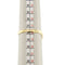 Bague 58 Bague contrarié double losange en or jaune et or blanc 18 ct, diamants et émeraudes 58 Facettes 26976