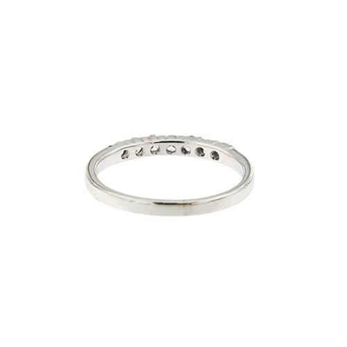 Bague 55 Salvini - Bague rivière en or blanc 18 kt et diamants 0,35 ct 58 Facettes 10727