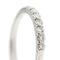 Bague 55 Salvini - Bague rivière en or blanc 18 kt et diamants 0,35 ct 58 Facettes 10727