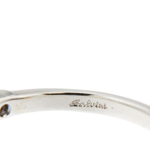 Bague 55 Salvini - Bague rivière en or blanc 18 kt et diamants 0,35 ct 58 Facettes 10727
