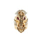 Bague 56 Roberto Coin - Bague dragon en or rose et or blanc avec diamants et rubis 58 Facettes 39051