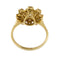 Bague Bague fleur - Diamants en or jaune 18 ct 58 Facettes 25381
