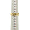 Bague 55 Bague maille panthère en or jaune 18 ct 58 Facettes 36256