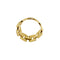 Bague 55 Bague maille panthère en or jaune 18 ct 58 Facettes 36256