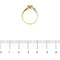 Bague 56 Salvini - Bague solitaire nœud en or jaune et blanc 18 ct et diamant 58 Facettes 36725