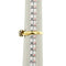 Bague 56 Salvini - Bague solitaire nœud en or jaune et blanc 18 ct et diamant 58 Facettes 36725