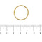 Bague Bague tubogas - Anneau en or jaune 18 ct 58 Facettes 35701