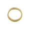 Bague Bague tubogas - Anneau en or jaune 18 ct 58 Facettes 35701