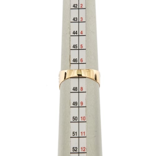 Bague 54 Bague petit doigt - Citrine en or rose 18 ct 58 Facettes 32407