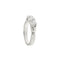 Bague 51 Bague trilogy - 3 diamants taille brillant en platine 950 58 Facettes 40622