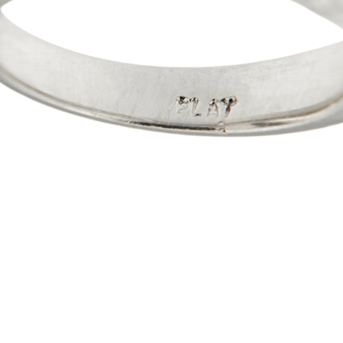 Bague 51 Bague trilogy - 3 diamants taille brillant en platine 950 58 Facettes 40622