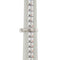 Bague 51 Bague trilogy - 3 diamants taille brillant en platine 950 58 Facettes 40622