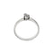 Bague Salvini - Bague solitaire en or blanc 18 ct avec diamant 0,10 ct 58 Facettes 29529