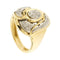 Bague Bague - Or jaune 18 carats et or blanc, diamants 58 Facettes 33599