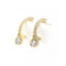 Boucles d'oreilles NAO - Boucles d'oreilles en or jaune 18 ct et diamants de laboratoire 58 Facettes UKD362918MM