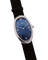 Montre Movado pour Bulgari Baignoire Allongée - Montre en or blanc 18K, cadran lapis-lazuli peint 58 Facettes Movado Bulgari lapis