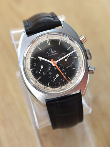 Montre Omega Seamaster - Montre chronographe en acier, calibre 321 58 Facettes OM-750