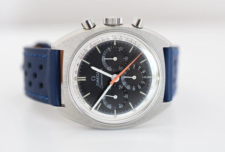 Montre Omega Seamaster - Montre chronographe en acier, calibre 321 58 Facettes OM-750