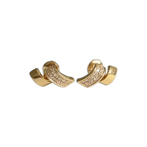 Boucles d'oreilles Boucles d’oreilles - Diamant 0,24 ct en or jaune 18 carats 58 Facettes 384