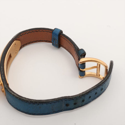 Montre Hermès Kelly - Montre en acier et or jaune, cadran bordeaux 58 Facettes 1