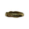 Bague 56 Bague croisée pavée de diamants en or jaune et blanc 750 58 Facettes 330083255