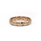 Bague 54 Alliance - Bague en or rose 750‰ et diamants taille ancienne 58 Facettes 260022SP