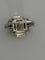 Bague 58 Bague en platine avec saphir jaune et diamants 58 Facettes LOT 7523