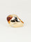 Bague 52 BVLGARI Bague pyramide or jaune citrine pain de sucre 58 Facettes 1266.7