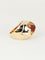 Bague 52 BVLGARI Bague pyramide or jaune citrine pain de sucre 58 Facettes 1266.7