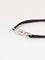 Bracelet DINH VAN Bracelet Menottes R12 or blanc cordon noir 58 Facettes 1215.8