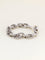 Bracelet HERMES (Attribué à) Bracelet quadrille corde tressé argent 58 Facettes 1266.12