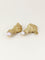 Boucles d'oreilles Paire de boucles d'oreilles Visages or jaune perles 58 Facettes 1236.4