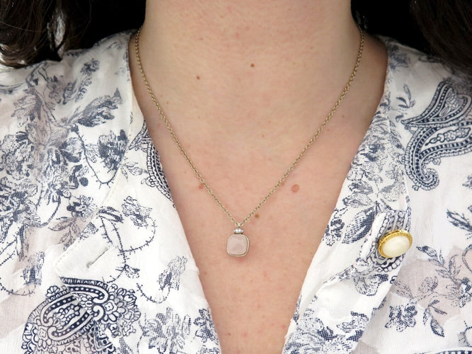 Collier Pomellato Nudo Mini - Collier pendentif en or jaune 18k et quartz 58 Facettes 273899