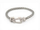 Bracelet FRED Force 10 - Bracelet en or gris 18k et diamants 58 Facettes 273939