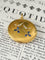 Pendentif Art nouveau - Pendentif porte-photo en or jaune 18K, saphirs et diamants 58 Facettes 244