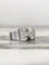 Bague 57 Bague tank Art déco en platine et diamants 3,16 ct 58 Facettes 245