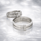 Bague 49 Mauboussin Subtile Éternité - Duo d’alliances en or blanc et diamants 58 Facettes Mau