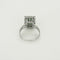 Bague 60 Bague en or blanc, platine, émeraude et diamants 58 Facettes 58FC45