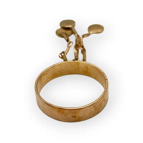 Bague 54 Bague pampilles en or jaune 750 58 Facettes 149067941