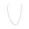 Collier Chaîne maille forçat en or jaune 750, 50 cm 58 Facettes 149067952